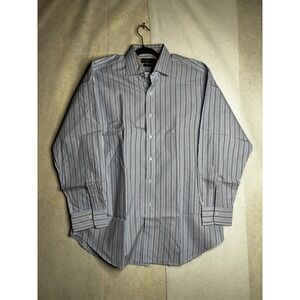 Polo Ralph Lauren Regent Classic Fit Striped Dress Shirt Mens 17-33 Blue Pink